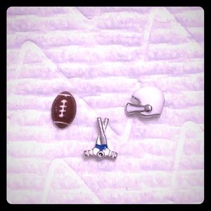 Origami owl sports charms